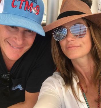 Rande Gerber with his wife, Cindy Crawford